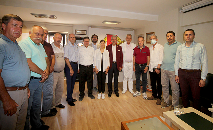 Akdeniz Gazeteciler Federasyonu’ndan KMBGC’ye ziyaret