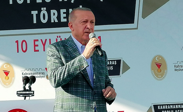 Erdoğan, “19 yılda Kahramanmaraş’a 38 katrilyon liralık yatırım yaptık.”