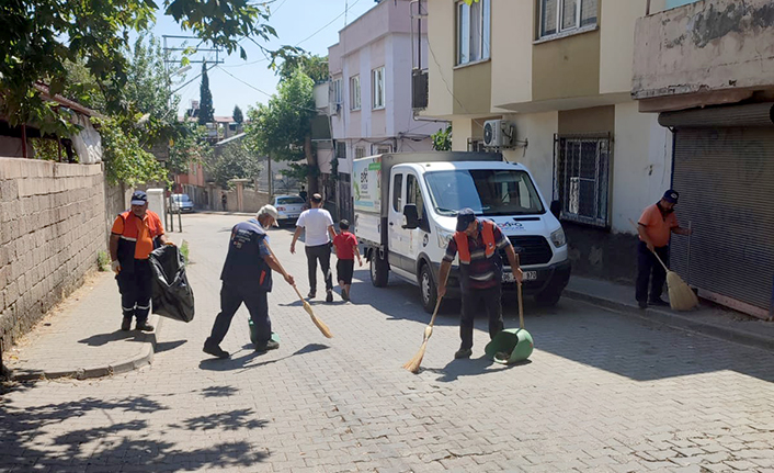 Onikişubat Belediyesi Mobil temizlik ekibi kurdu