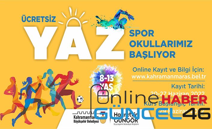 Büyükşehir Yaz Spor Okulları kayıtları başladı