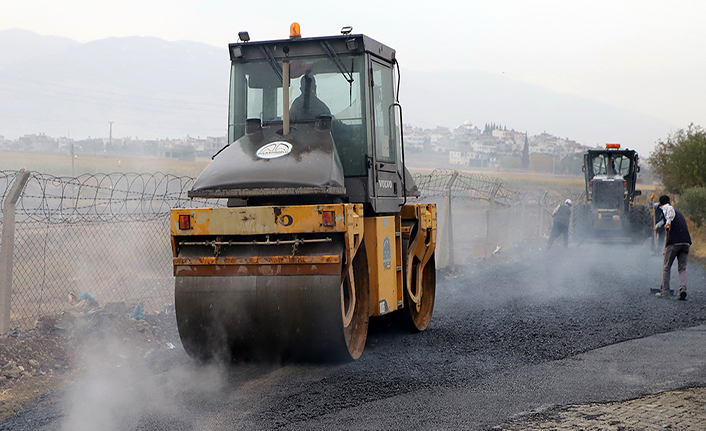 Dulkadiroğlu’ndan Osmanbey’de asfalt çalışması