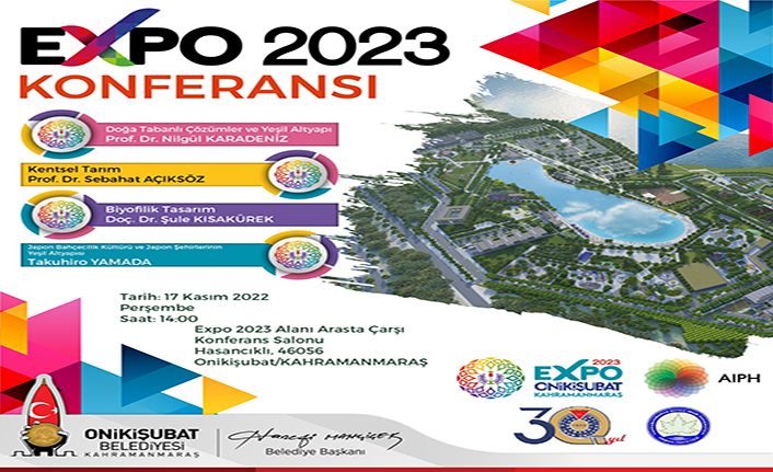 EXPO 2023 temalarına ışık tutacak ilk uluslararası konferans 17 Kasım'da