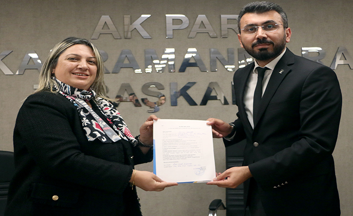 Mezdeği, AK Partiden belediye başkanlığı için aday adaylığı müracaatı yaptı
