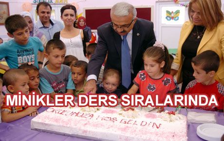 28 BİN 882 MİNİK ÖĞRENCİ İÇİN DERS ZİLİ ÇALDI