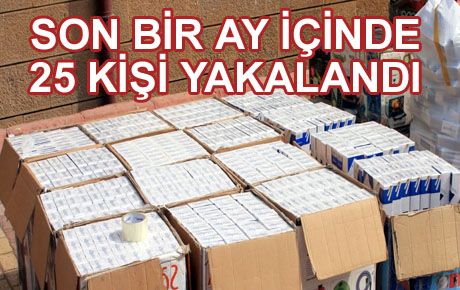 31 BİN 401 KAÇAK SİGARA ELE GEÇİLDİ