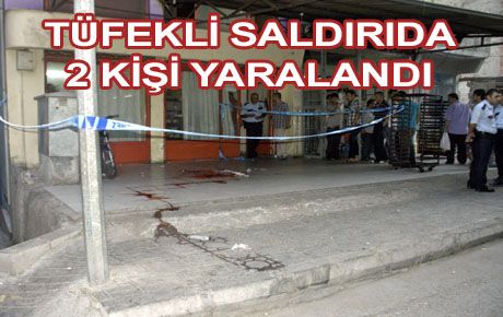 AV TÜFEĞİNİ ATEŞLEDİ 2 YARALI