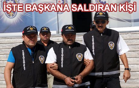 BELEDİYE BAŞKANINA SALDIRAN ZANLI YAKALANDI