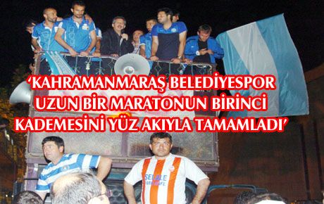 BELEDİYESPOR COŞKUSU SÜRÜYOR 