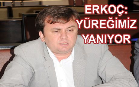 ERKOÇ BASINLA BİR ARAYA GELDİ