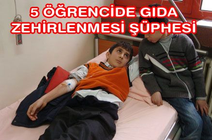 GIDA ZEHİRLENMESİ ŞÜPHESİ 