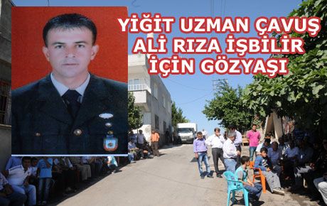 GÖZYAŞLARI ŞEHİT UZMAN ÇAVUŞ İÇİN