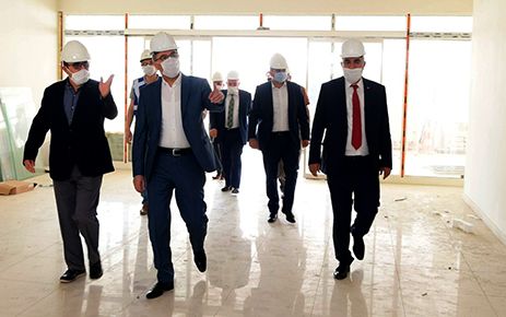 Güngör, Kuyumcukent inşaat alanını gezdi