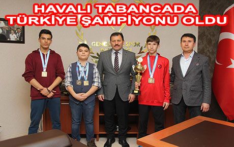 Kahramanmaraş takımı yine Türkiye şampiyonu
