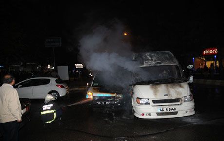 KAHRAMANMARAŞ’TA MEYDANA GELEN YANGIN KORKUTTU