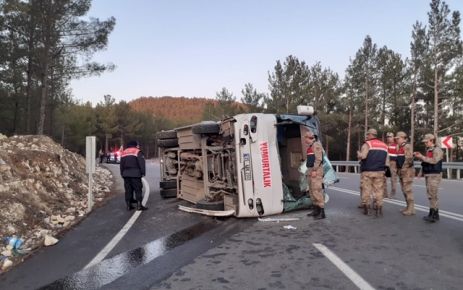 Kahramanmaraş’ta trafik kazası: 38 yaralı