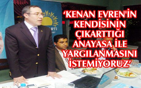 KELEBEK: İHTİLALLERİN YAPILAMAYACAĞI BİR ANAYASA İSTEMİYORUZ