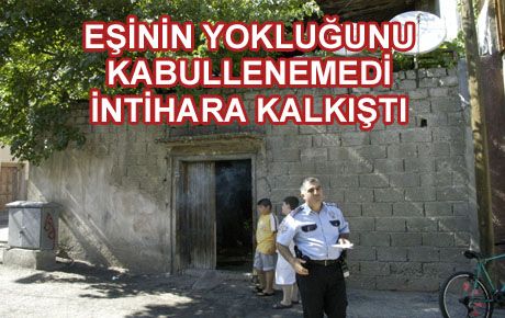 KOCASININ ÖLÜMÜNE DAYANAMADI İNTİHARA KALKIŞTI