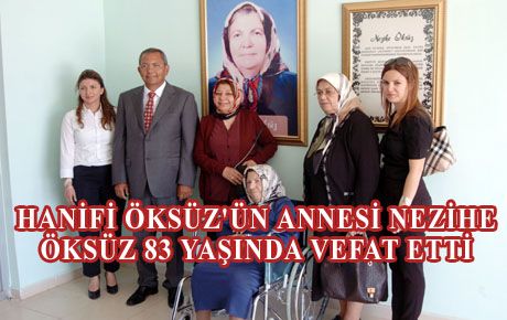 ÖKSÜZ AİLESİNİN ACI GÜNÜ