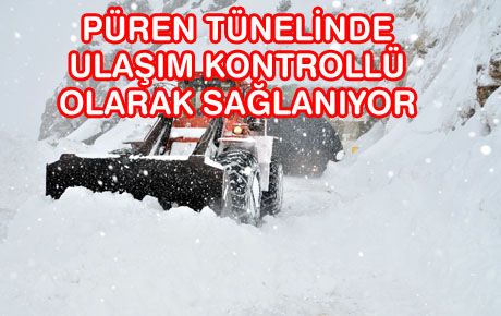 PÜREN’E YİNE ÇIĞ DÜŞTÜ