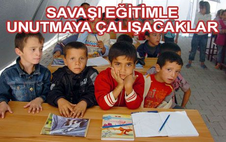 SURİYELİ ÇOCUKLARA EĞİTİM İMKANI