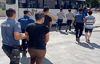 Kahramanmaraş'ta uyuşturucu operasyonu 5 kişi yakalandı