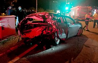 Zincirleme trafik kaza: 1 ölü 3 yaralı