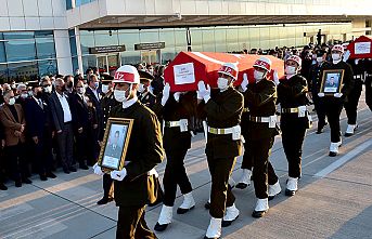 Şehit Demir ve Yılmaz'ın cenazeleri Kahramanmaraş'a getirildi