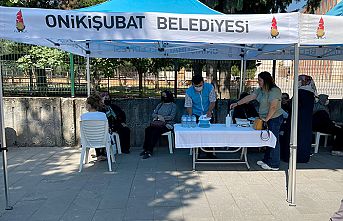 Onikişubat Belediyesi, sınavı sırasında ailelere jest yaptı