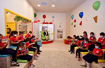 Türkiye’nin ilk AVM çocuk kütüphanesi SANKO Park’ta açıldı