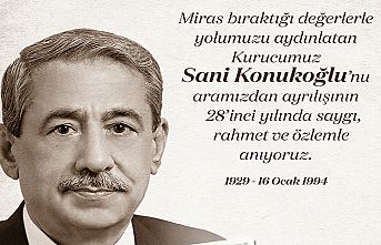 SANKO Holding’in kurucusu Sani Konukoğlu, 28 yıl önce vefat etti