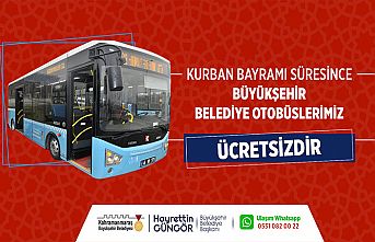 Büyükşehir otobüsleri Kurban Bayramı’nda ücretsiz