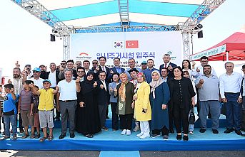 Türkiye – Güney Kore Kardeşlik Mahallesi konteyner kent’in açılışı