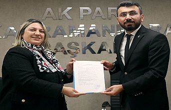Mezdeği, AK Partiden belediye başkanlığı için aday adaylığı müracaatı yaptı