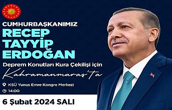 Cumhurbaşkanı Erdoğan, Asrın felaketinin yıl dönümünde Kahramanmaraş’a geliyor