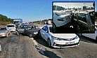Kahramanmaraş’ta 4 araçlı zincirleme trafik kazası: 3 yaralı