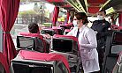  Otobüslerde koronavirüs tedbirleri