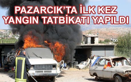 YANGIN TATBİKATI GERÇEĞİ ARATMADI