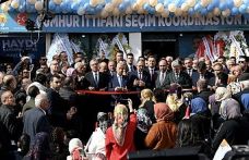 Bakan Özhaseki’nin katılımıyla Pazarcık’ta seçim ofisinin açılışı yapıldı