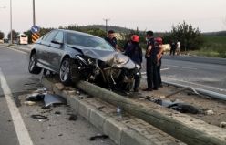 Kahramanmaraş'taki kaza güvenlik kameralarına yansıdı