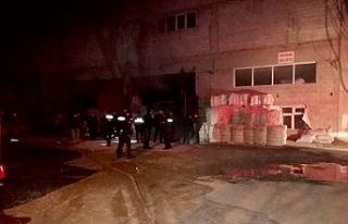 Tekstil fabrikası deposunda yangın