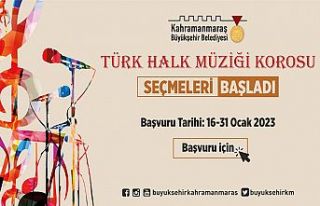 Türk Halk Müziği ve Çocuk Korosu başvuruları...