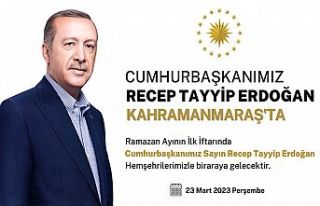 Cumhurbaşkanı Erdoğan, Ramazan’ın İlk Günü...