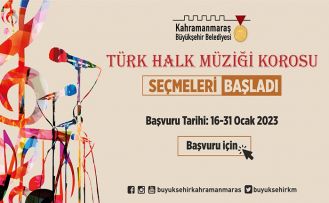 Türk Halk Müziği ve Çocuk Korosu başvuruları başladı